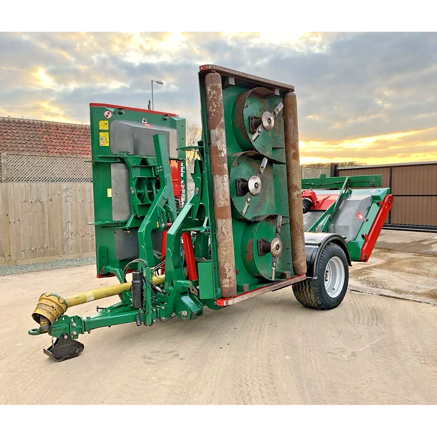 2021 WESSEX RMX500 TRAILED BATWING WIDE AREA FINISHING MOWER FOR TRACTOR